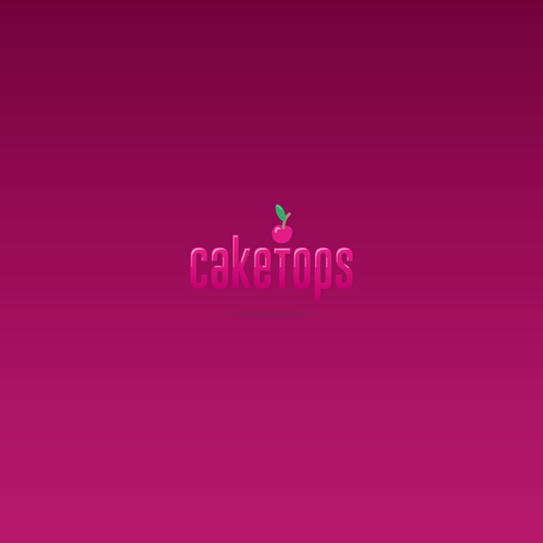 Cherry logo with the title 'CakeTops'