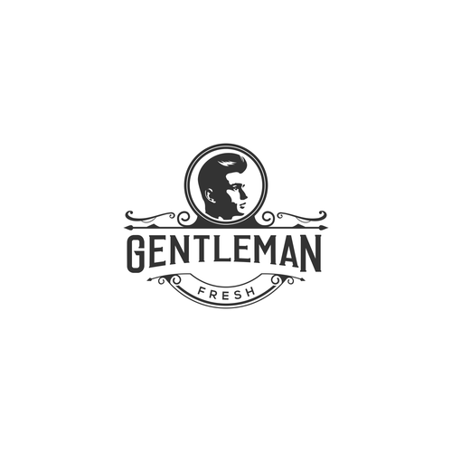 Running man logo with the title 'gentleman'