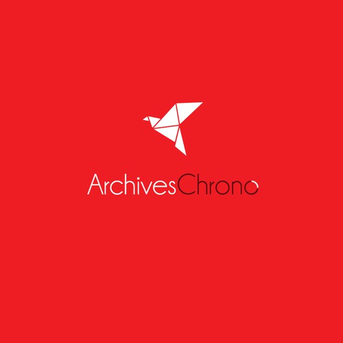 File design with the title 'Archives Chrono Logo'