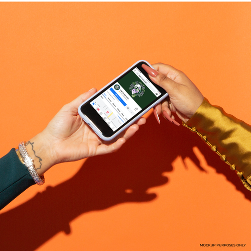 Neon design with the title 'Trippy & Neon Branding'