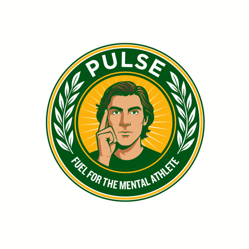 Impulse logo with the title 'Heritage Brand Graphic for Nutrition Startup'