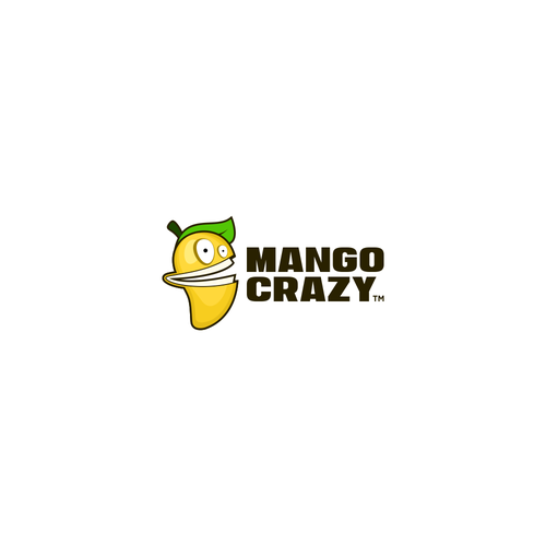 Crazy design with the title 'funny crazy logo for mango crazy'