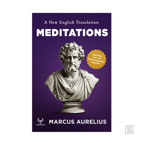 Classic book cover with the title 'MEDITATIONS'