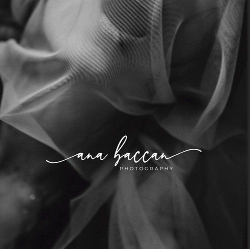 Film industry logo with the title 'Initials monogram and logo for art photographer'