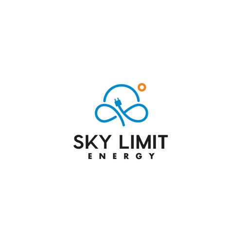 Futuristic brand with the title 'Modern logo for solar energy company'