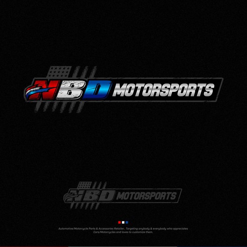 Motorsport logo with the title 'NBD Motorsports'