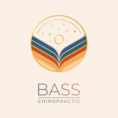 Chiropractic design with the title 'Iconic logo for a fast-growing wellness brand'