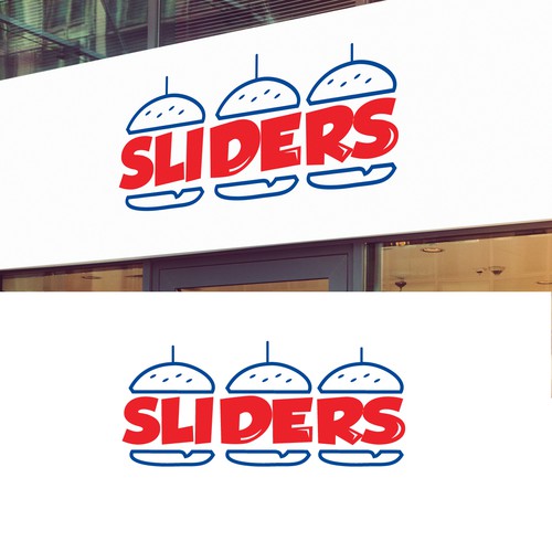 Sandwich logo with the title ' Innovative Logo for Slider concept.'