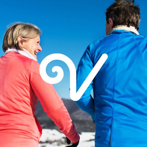 Social networking design with the title 'Vaenligt'