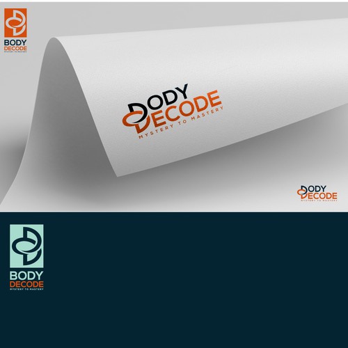 Corporate identity logo with the title 'Body Decode'