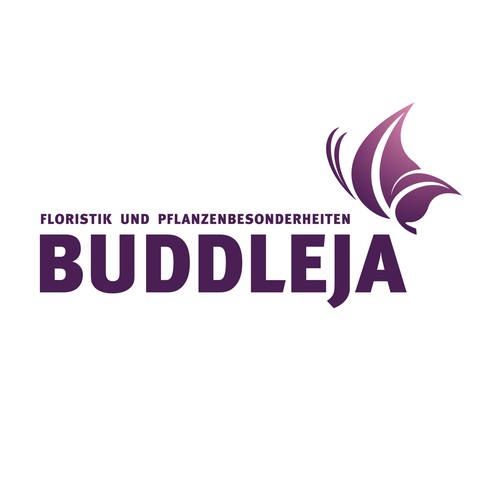 Flower logo with the title 'Flora Logo'