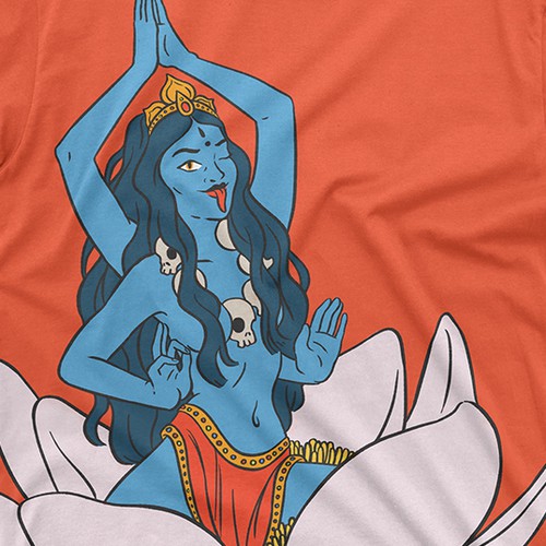 Death design with the title 'Goddess Kali'