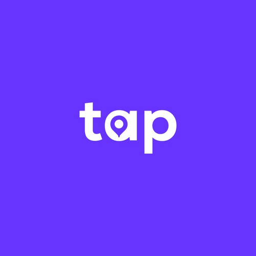 Tap design with the title 'TAP location logo design'
