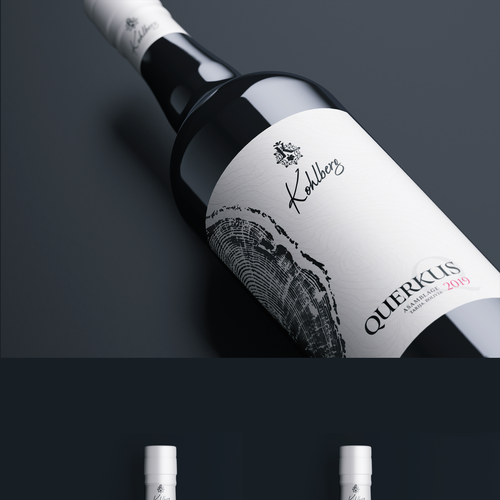 Wine design with the title 'QUERKUS'