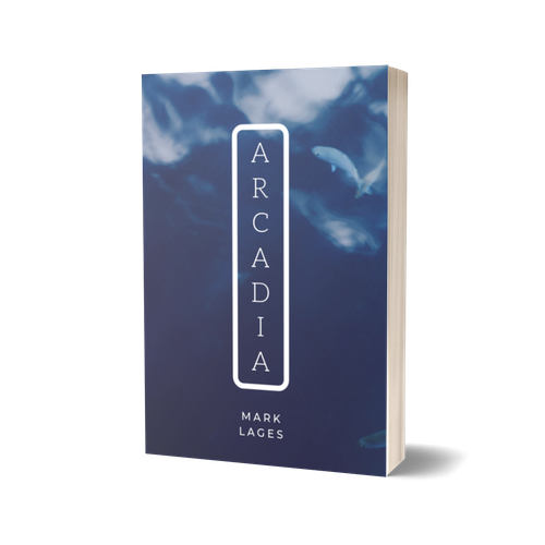 Reflection design with the title 'Book cover design | Utopia'