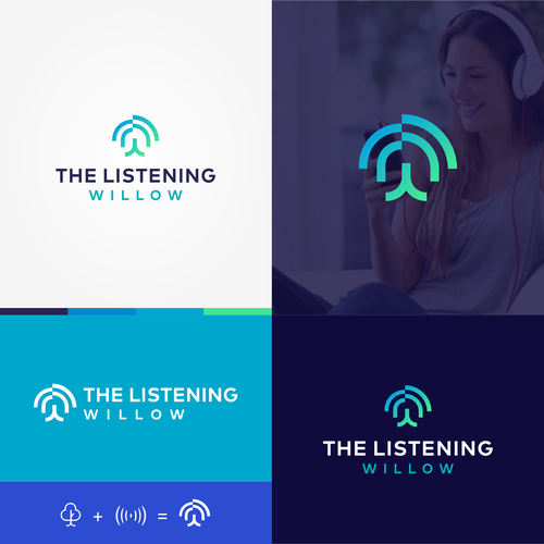 Candy logo with the title 'The Listening Willow'