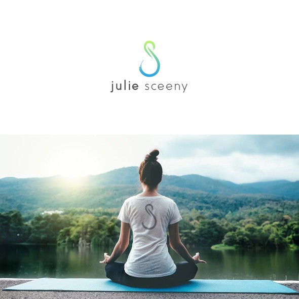 Js logo with the title 'Julie Sceeny Logo'