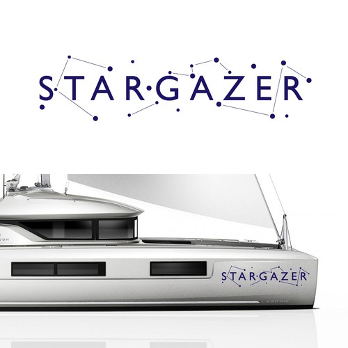 Orion logo with the title 'Stargazer Yacht Livery'