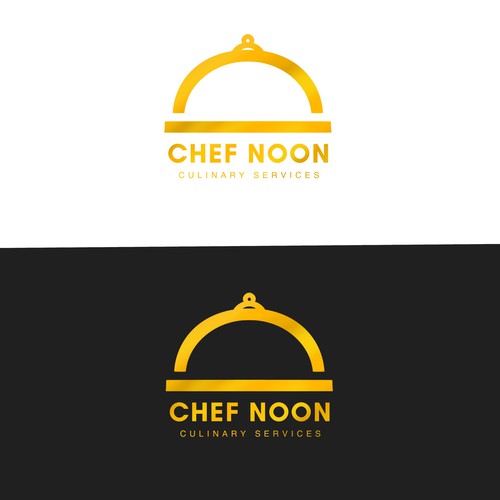 Culinary logo with the title 'CHEF NOON CS'