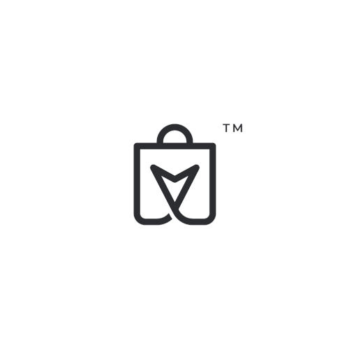 Paper bag logo outlet design