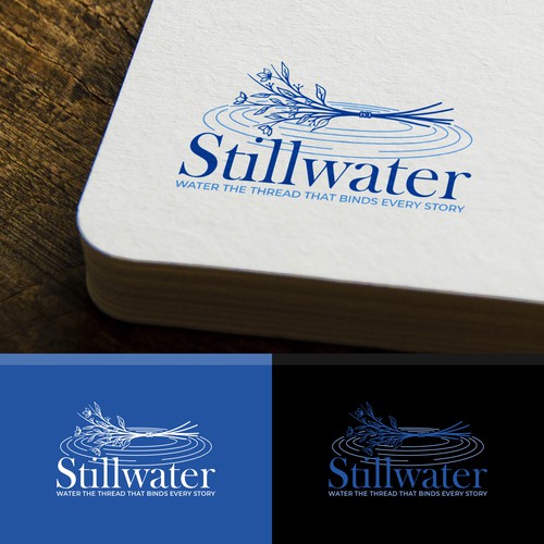 Water brand with the title 'Stillwater'