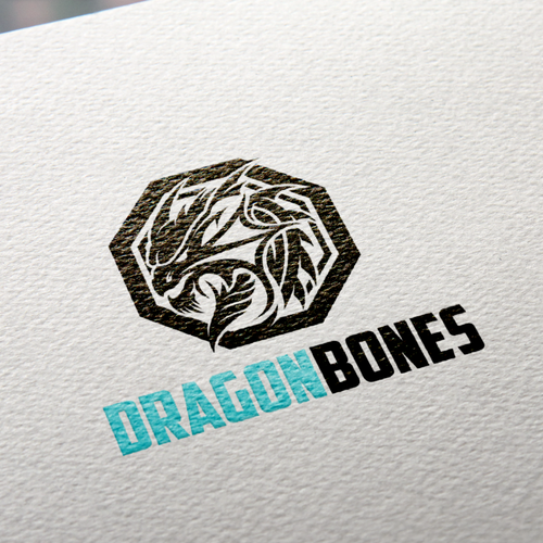 Dragon logo with the title 'Dragon logo'