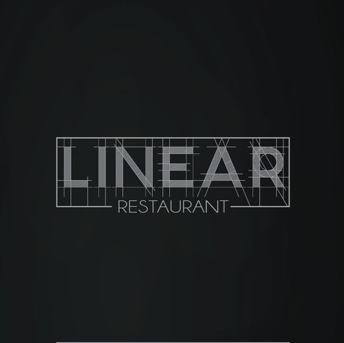 Linear logo with the title 'Linear restaurant'