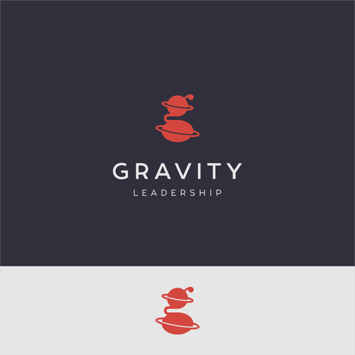 Science logo with the title 'Logo for consulting company - Gravity leadership'