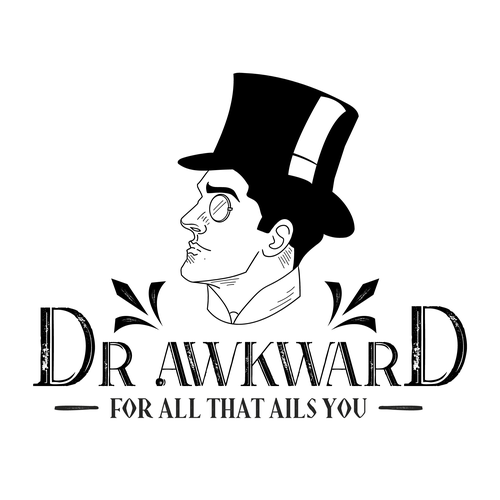 Classy brand with the title 'Dr. Awkward'
