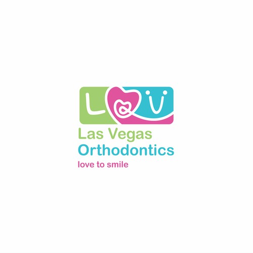 Orthodontist logo with the title 'Orthodontics logo'