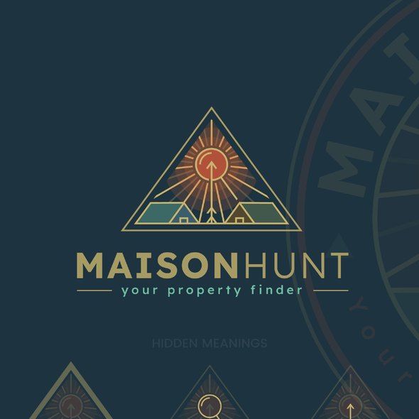 Facade logo with the title 'Cool Logo for Property Company'