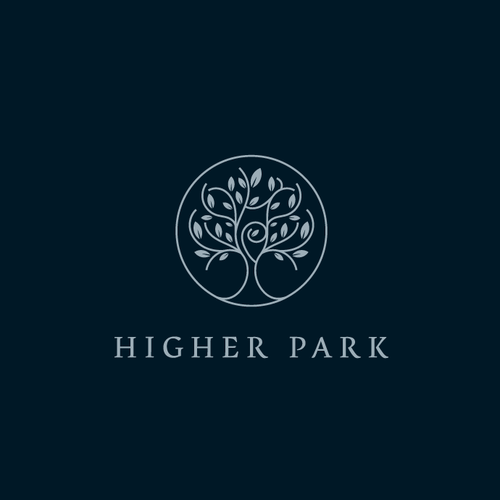 Feminine logo with the title 'Logo for Higher Park'