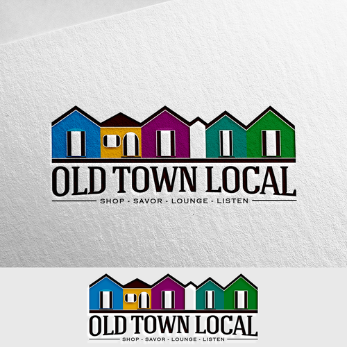 Shop brand with the title 'Design an eclectic Shopping Center Logo'