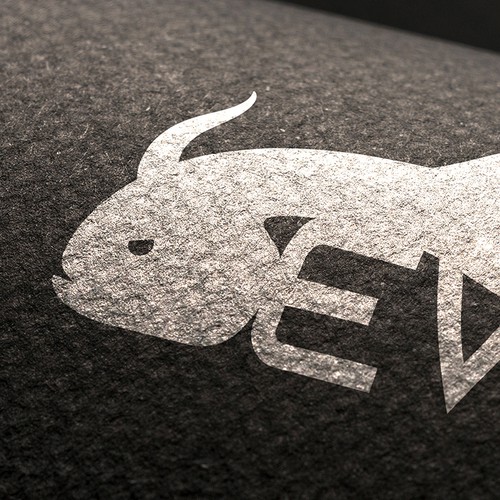 Black artwork with the title 'The Evil Eye'