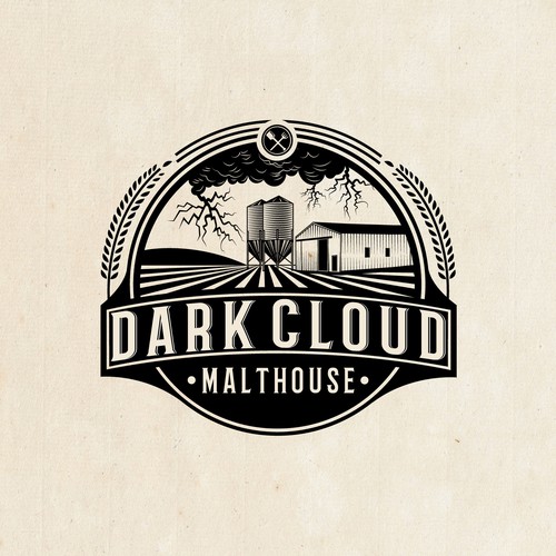 Dark logo with the title 'Dark Cloud Malthouse'
