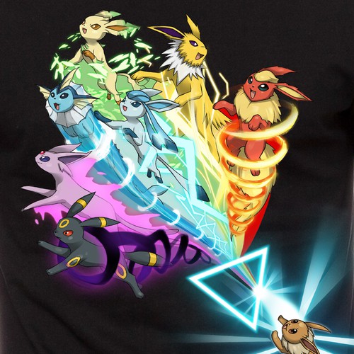 Gaming t-shirt with the title 'Pokemon T-Shirt'