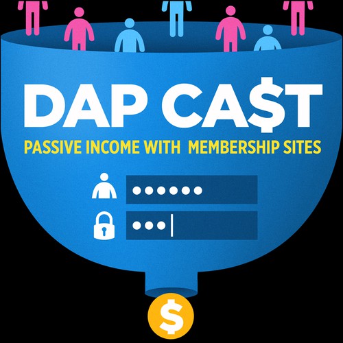 Sign artwork with the title 'Cover artwork for podcast'