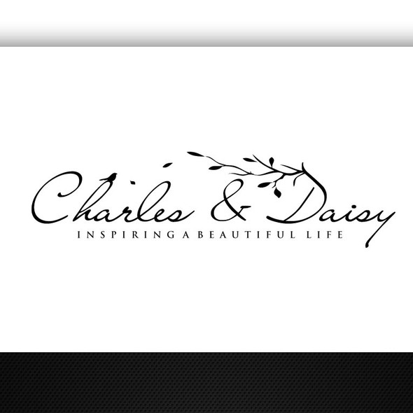 Staging logo with the title 'Design blog logo'