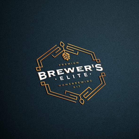 Beer brand with the title 'Re-brand a Successful Homebrewing brand!'