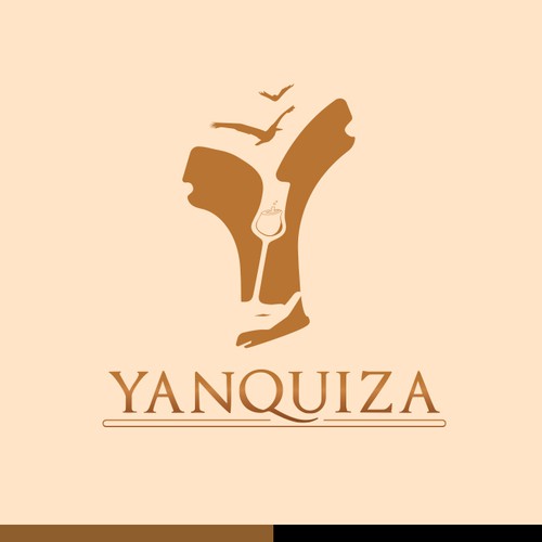 Peruvian logo with the title 'Logo Concept; Bodega Yanquiza'