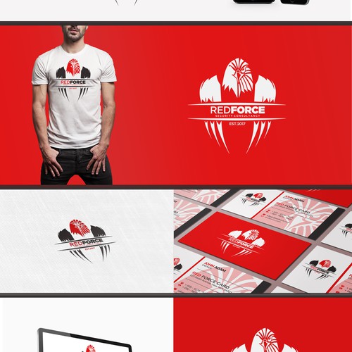 Eagle brand with the title 'Red Force Presentation'