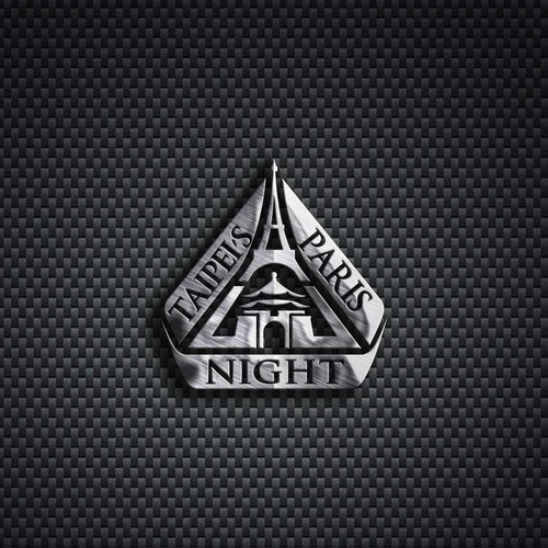 Club logo with the title 'Logo Taipei's Paris Nights'