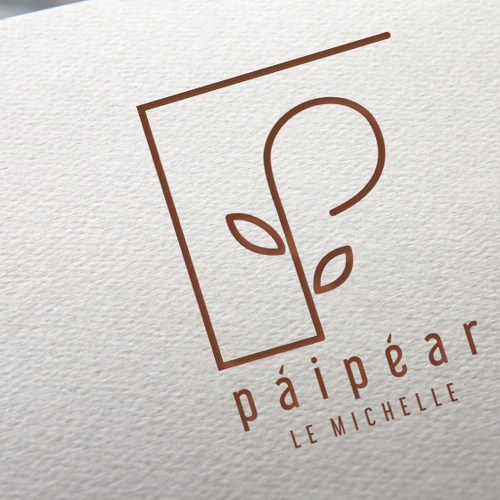 Contemporary brand with the title 'Emblematic logo'