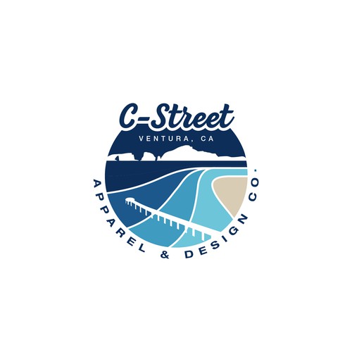 Scanning logo with the title 'C-Street Point Break & Minimal Ocean Design'