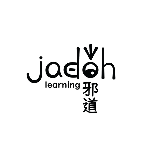 Language school logo with the title 'JADOH'