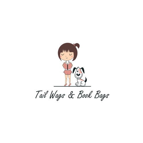Retail brand with the title 'Tail Wags & Book Bags'