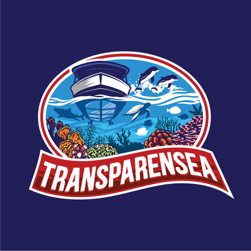 Dolphin logo with the title 'Transparensea'