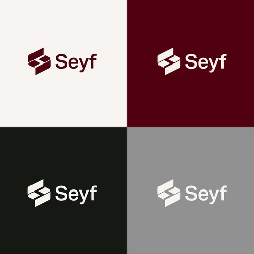 S brand with the title 'Seyf S Logo'