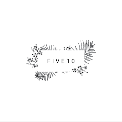 Gold foil logo with the title 'Logo design'