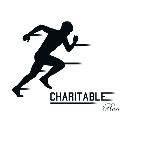 Writing logo with the title 'Logo for Charitable Run'